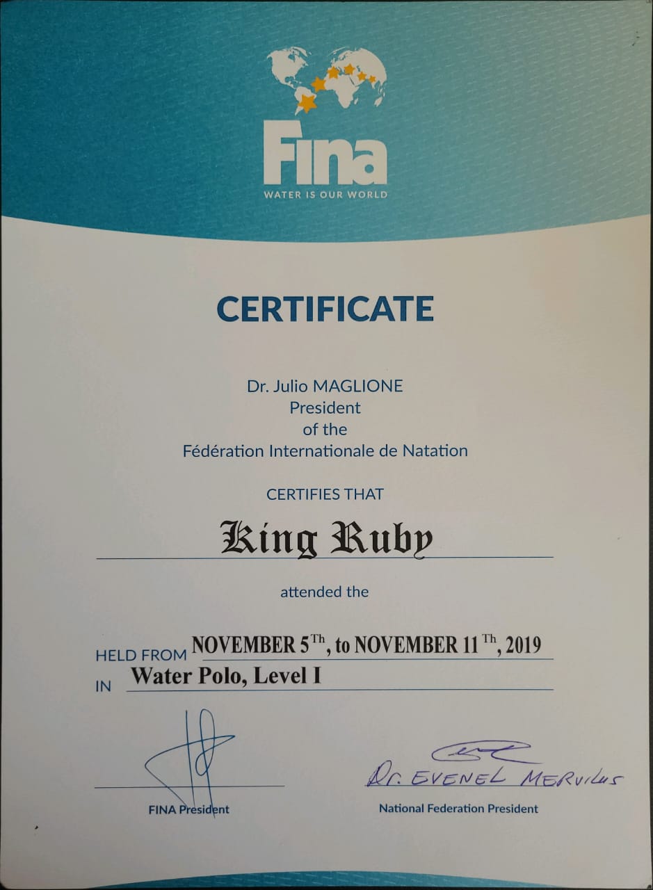 Ruby — Formation Water-Polo