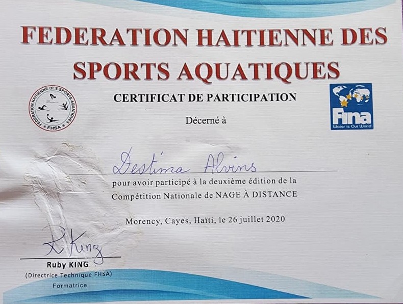 Alvins — Certificat Formation